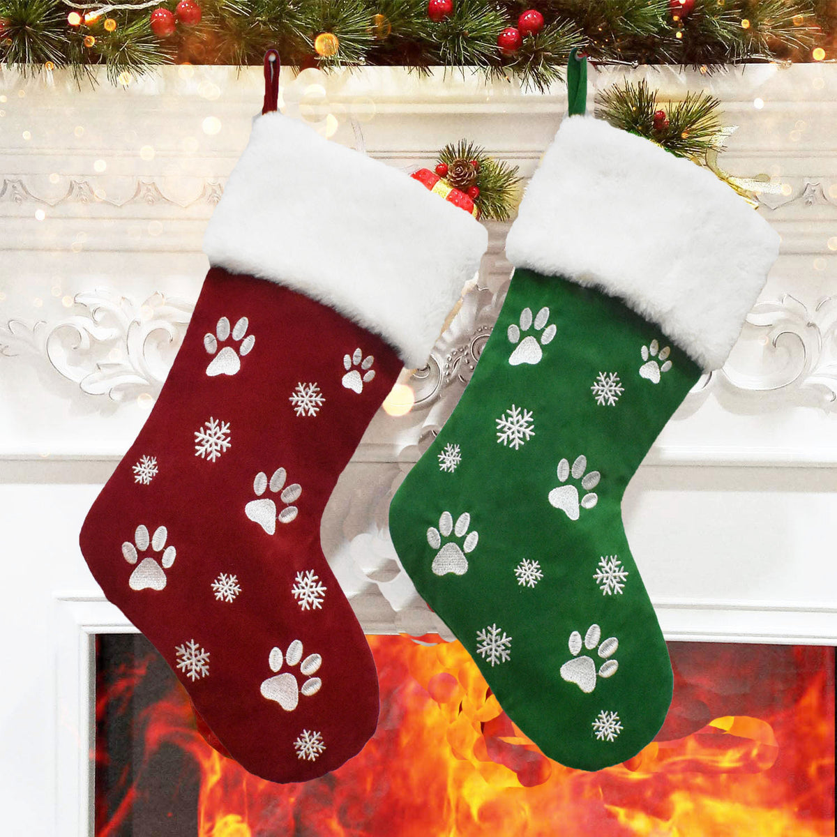 Chaussette de Noël pour Chien et Chat