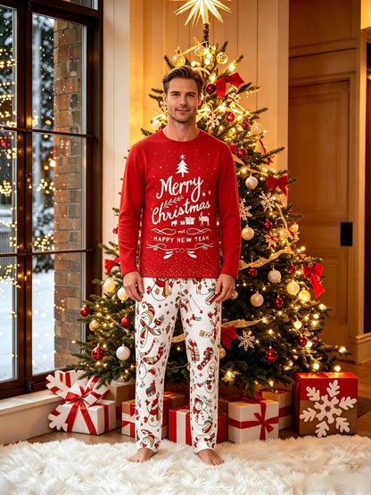 Pyjama de Noël Assorti pour Toute la Famille