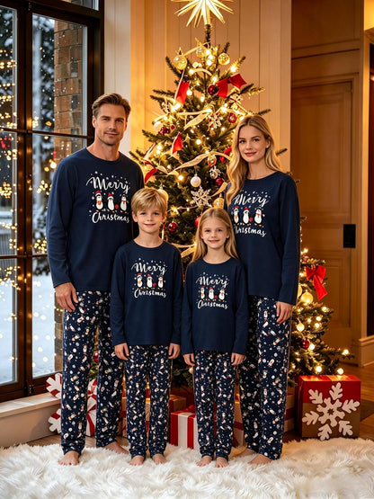 Pyjama de Noël Assorti pour Toute la Famille
