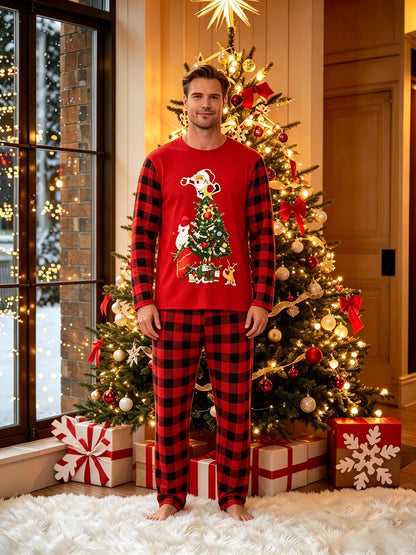 Pyjama de Noël Assorti pour Toute la Famille
